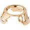 Bard's Gold-toned Egg Stand/Holder, Swans, 0.875" Diameter (Fits Hen Sized Eggs)